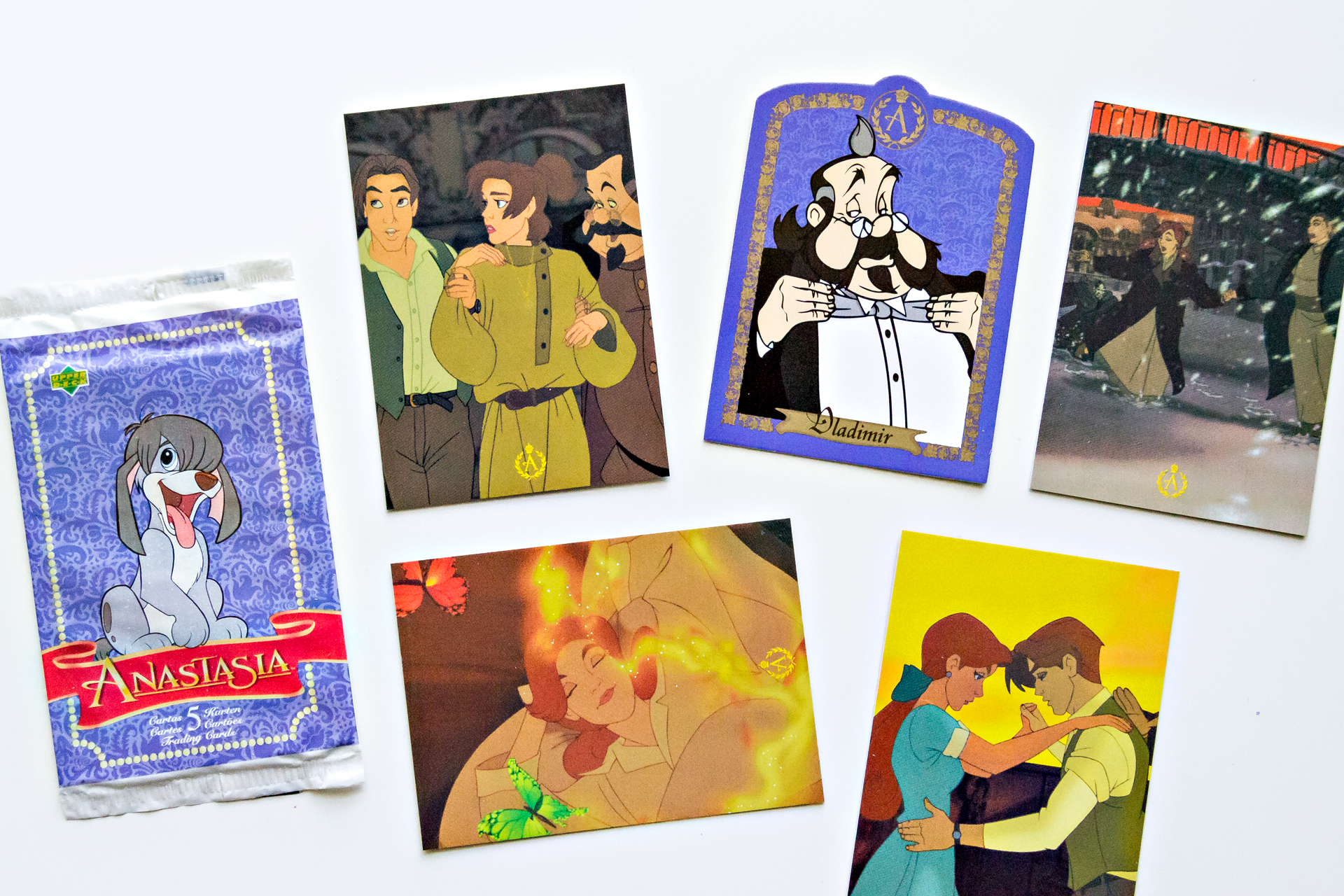 Anastasia Trading Cards